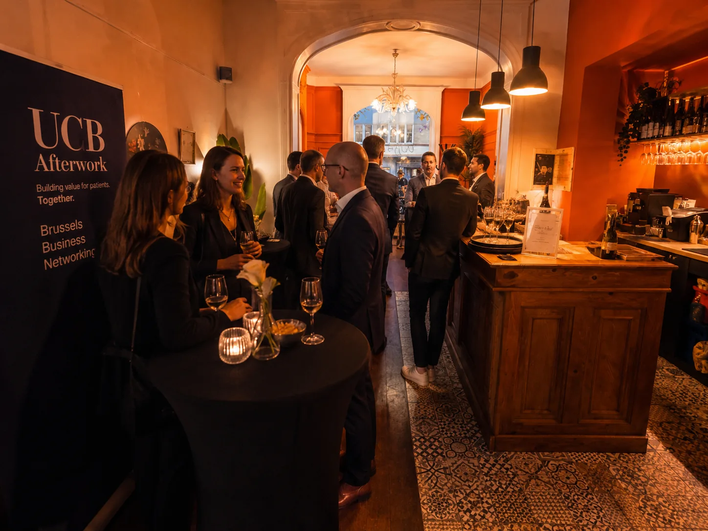 Cocktail dînatoire à Etterbeek