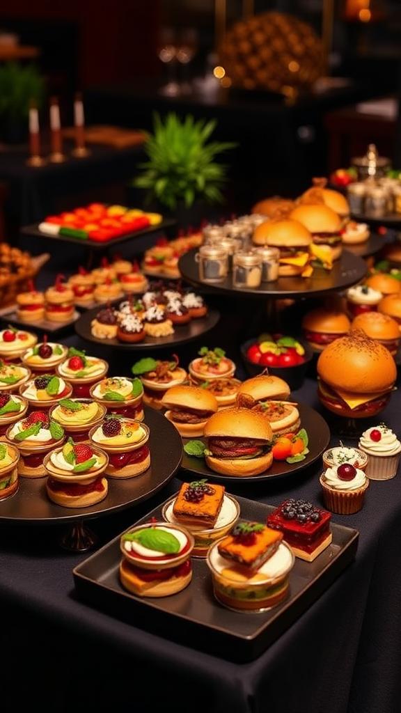 Anniversaire 50 ans — buffet signature